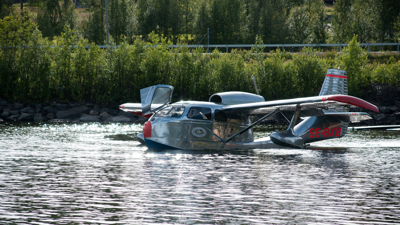 Republic RC-3 Seabee on the water