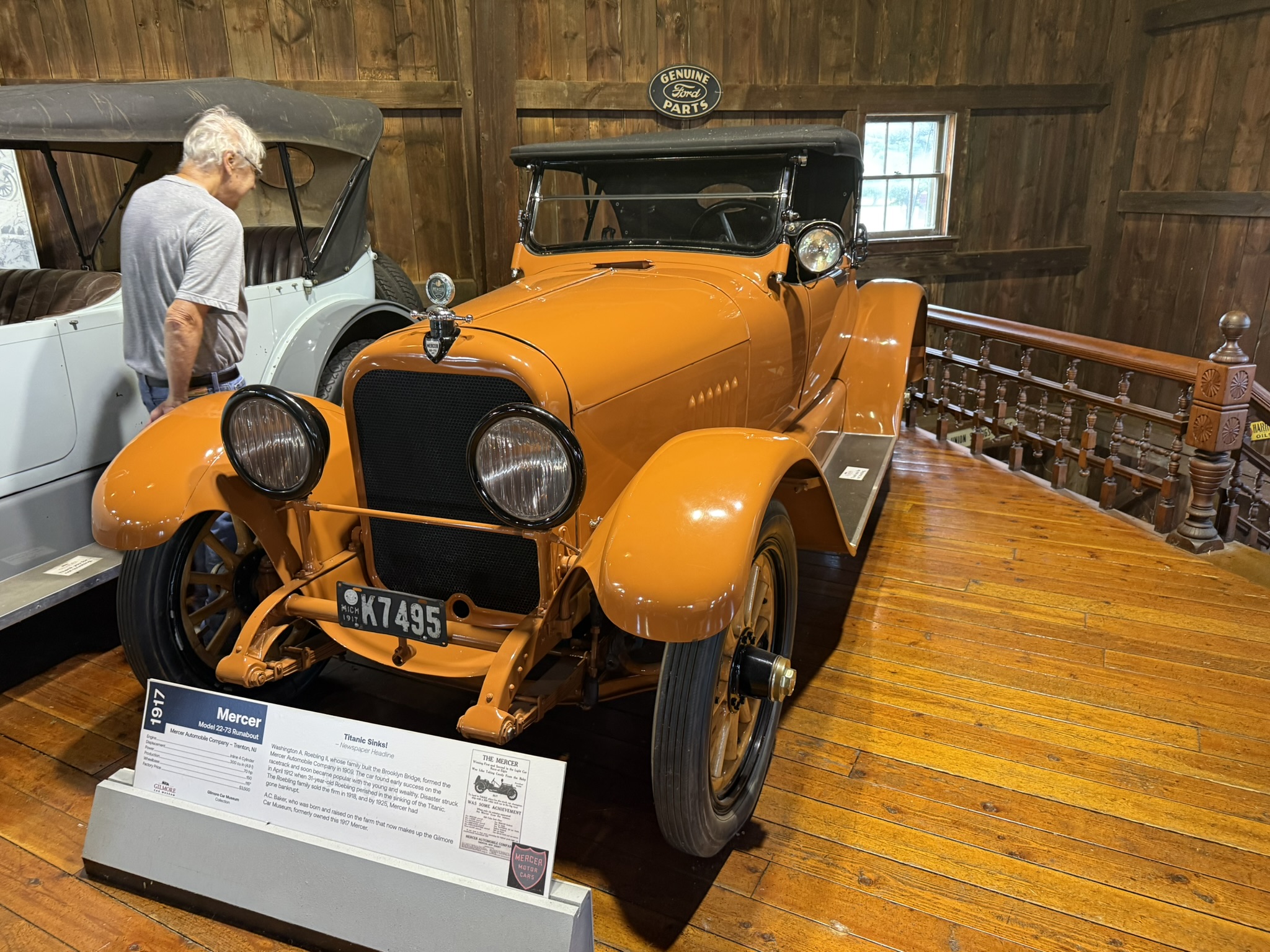 1917 Mercer 22-73 Runabout