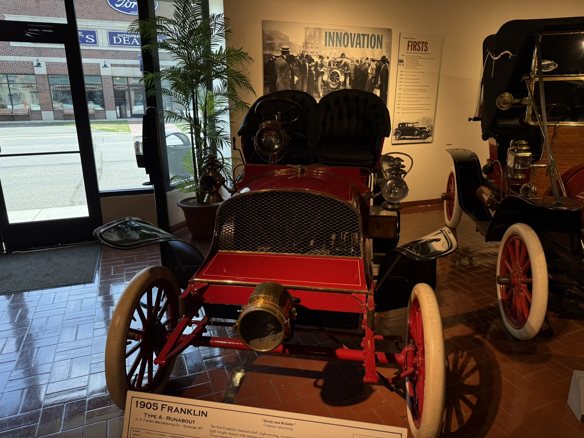 1905 Franklin Type A Runabout at Gilmore