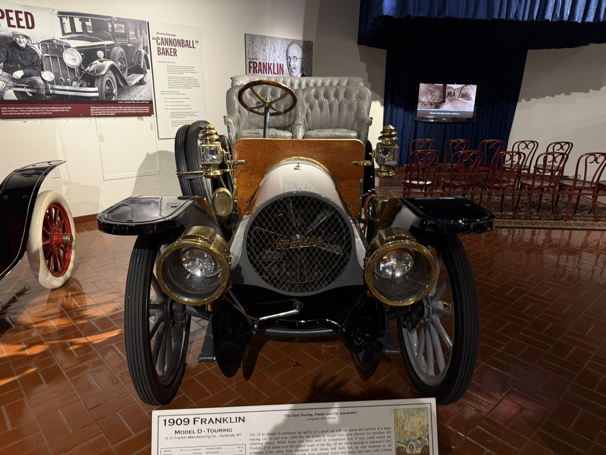 1909 Franklin Model D Touring
