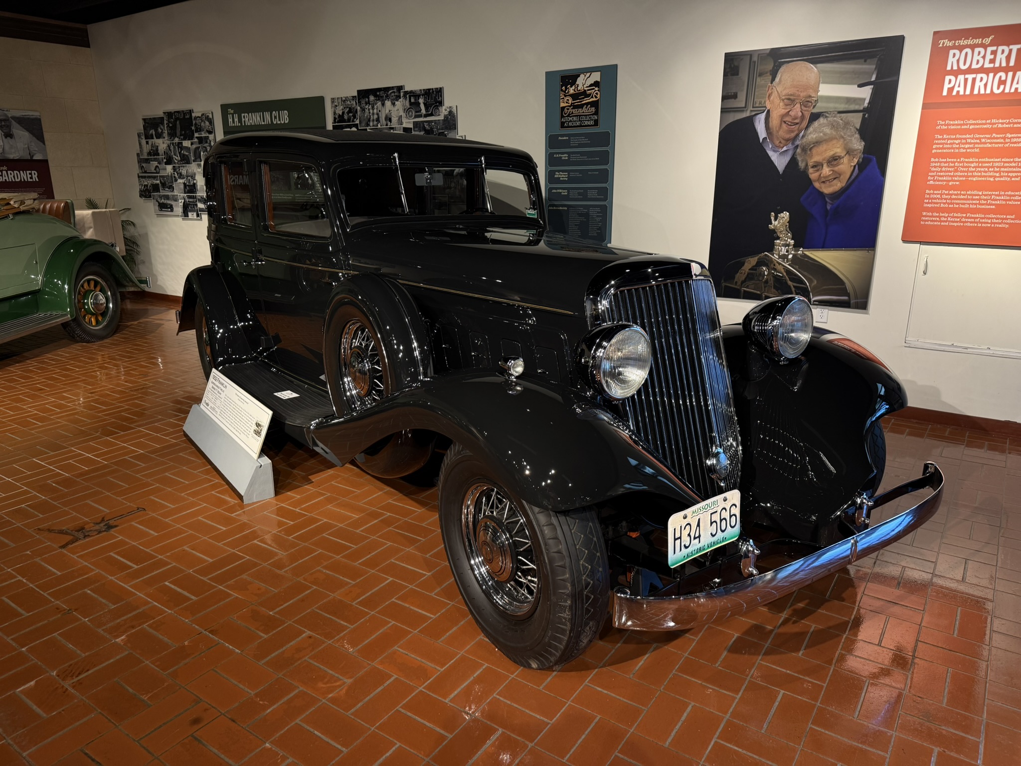 1932 Franklin sedan at Gilmore